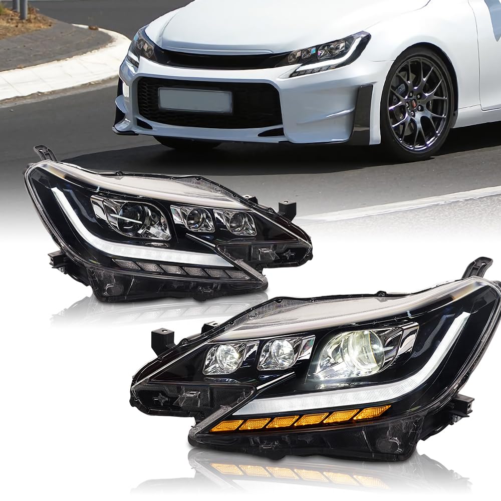 マークx 社外　流れるウィンカー　ヘッドライト 左右セット　grx130 Amazon | Culonトヨタ マークX ヘッドライト GRX130/GRX133/GRX135
